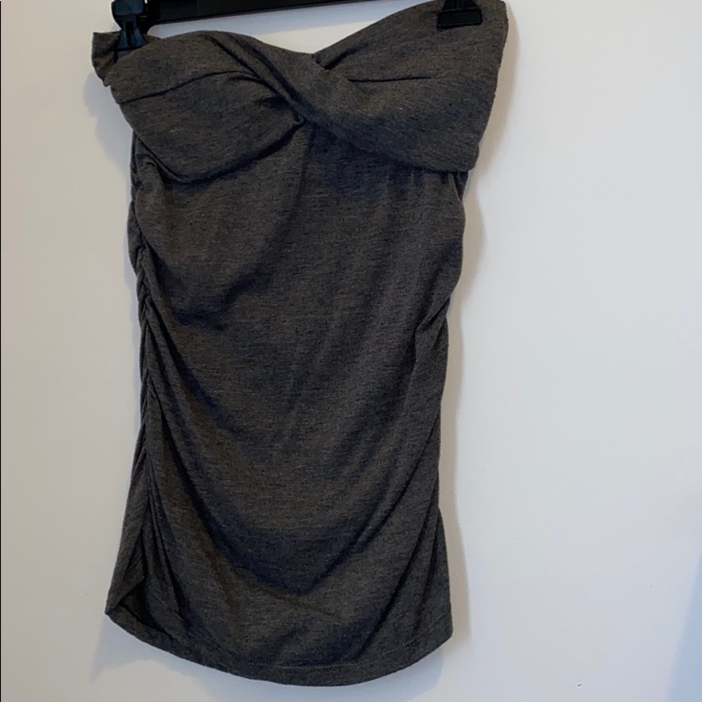 Strapless top